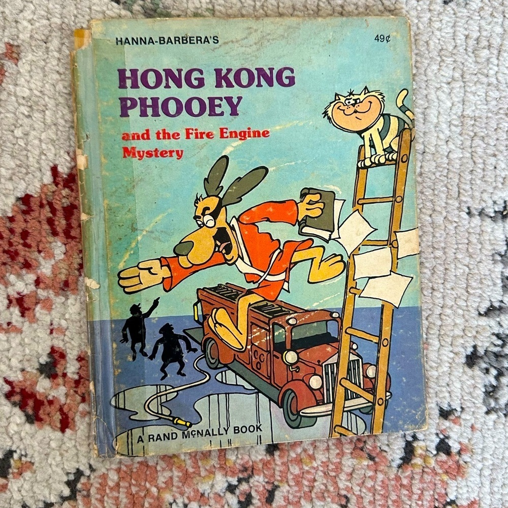 Hong Kong Phoney and the Fire Engine Mystery by Diane Sherman/Vintage 1977 book